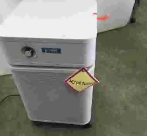 10. Nuevo Purificador de aire Industrial con filtro HEPA y velocidad regulable.