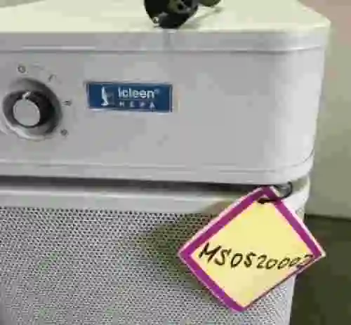 4. Nuevo Purificador de aire Industrial con filtro HEPA y velocidad regulable.