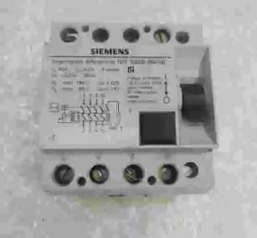 5. SIEMENS INTERRUPTOR DIFERENCIAL NFI 5SZ6 460-5B