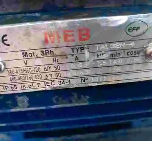 5. Bomba Itur 125-250F/ 02AA/1 con motor de 7.5 Kws