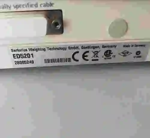 2. BALANZA SARTORIUS / EXTEND ED5201
