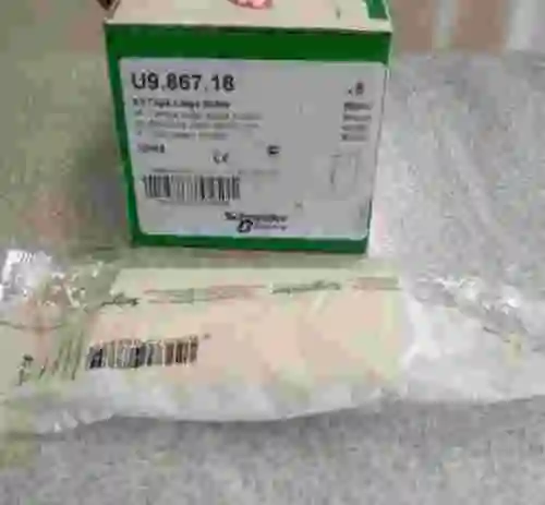 1. TAPA CIEGA DOBLE SCHNEIDER U9.867.18 LOTE DE 5 UNIDADES