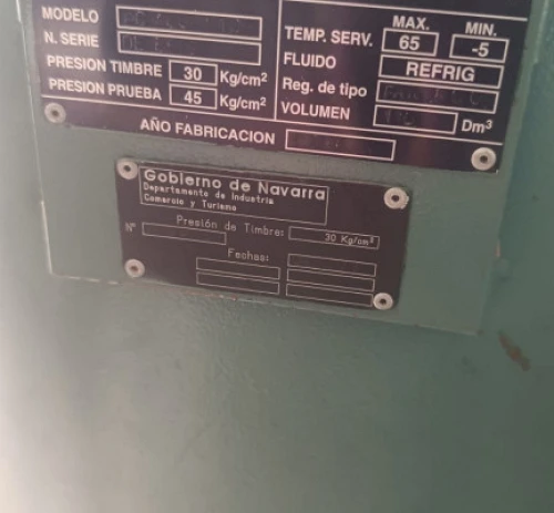 7. Equipo de frio/refrigeración de 3 motores