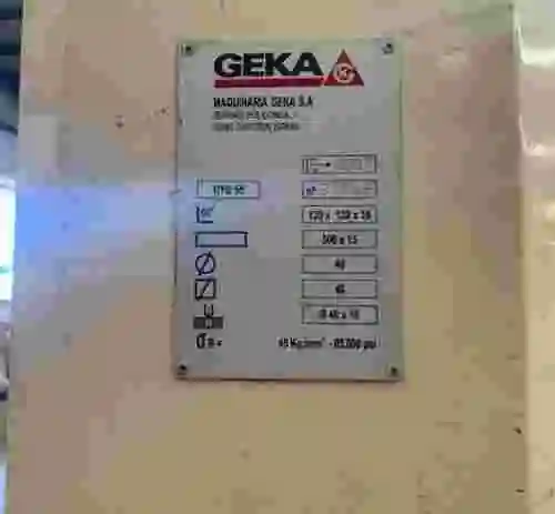 4. PUNZONADORA HYDRACROP 55/S GEKA