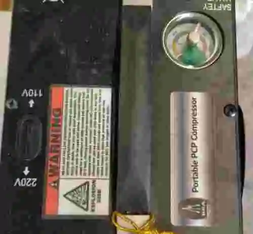 3. Compresor para armas de airsoft