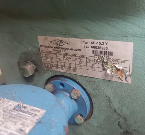 4. Equipo de frio/refrigeración de 3 motores