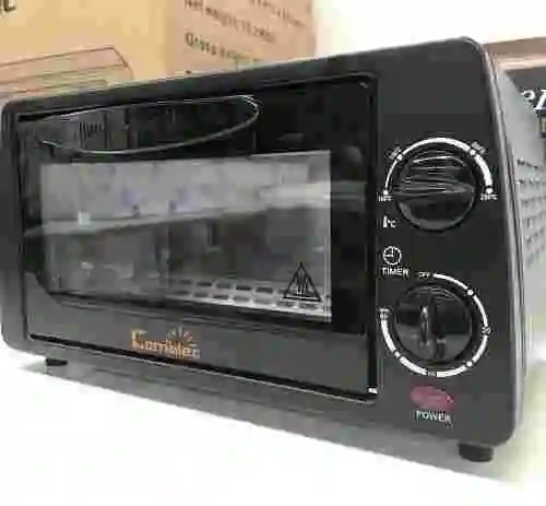 2. LOTE 8 HORNOS COMELEC HO-9000N Negro , Capacidad 9/Litros