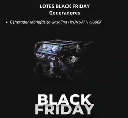 1. Generador gasolina hyundai HYK5500