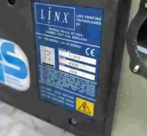 3. Impresora de inyección de tinta LINX 4900