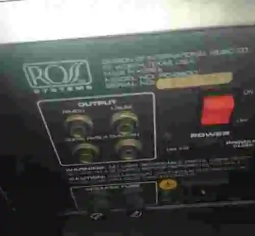 4. Mesa Mezclas ROSS PC 8400