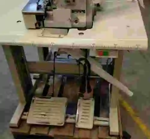 2. Lote de 2 máquinas de coser BROTHER MA4-V61A-63-5 MA4-V61-63-5