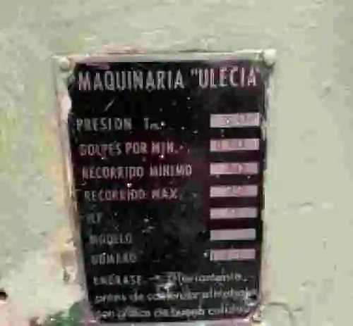 4. PRENSA EXCENTRICA ULECIA