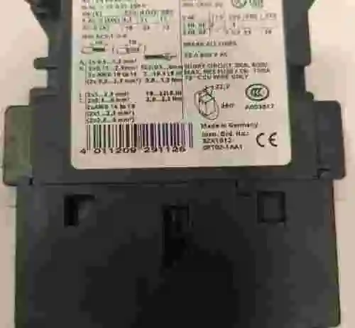 3. Contactor SIEMENS 3RT1026-1AP00