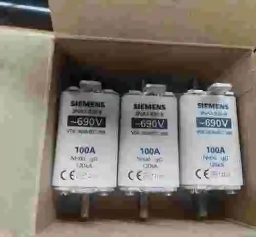 3. SIEMENS 3NA3 830-6 PACK DE 3 UNIDADES NUEVAS