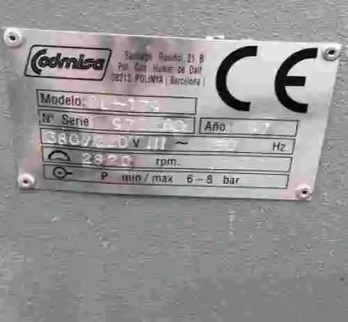4. Tronzadora CODMISA  GL-179