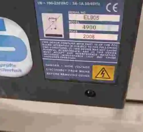 4. Impresora de inyección de tinta LINX 4900