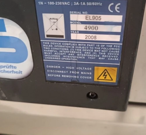 4. Impresora de inyección de tinta LINX 4900