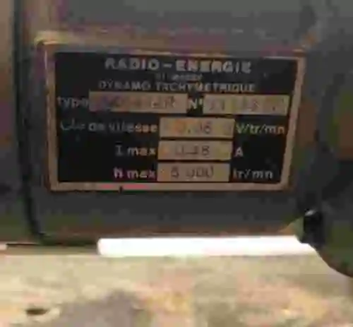 11. MOTOR CC BBC typ gn 180 M 36 F con ventilacion forzada 440v