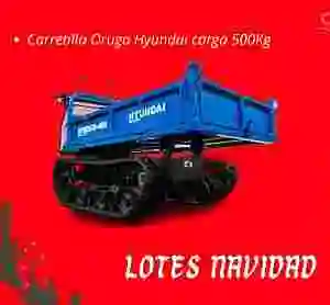 Carretilla Oruga Hyundai carga 500Kg