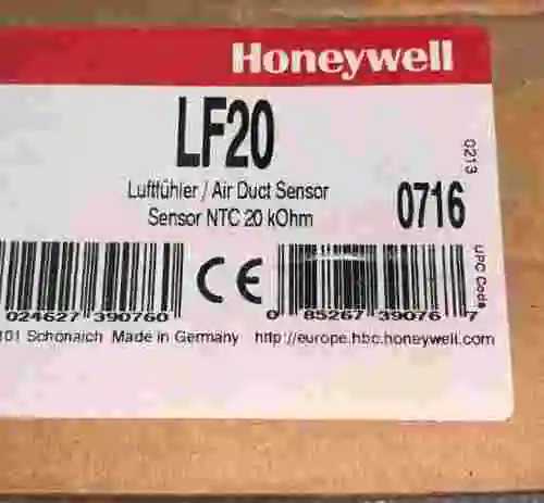 4. DUCT TEMPERATURE SENSORS HONEYWELL LF20