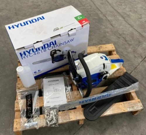 1. Nueva motosierra Hyundai HYC4618 CHAINSAW