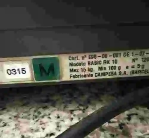 5. Balanza Digital MICRA BASIC RK 10