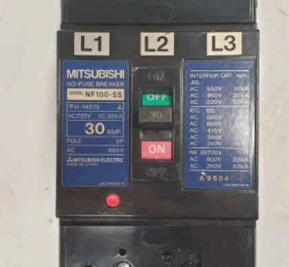 DISYUNTOR MITSUBISHI NO-FUSE BREAKER NF100-SS - Material Eléctrico |  Oportunidadesindustriales.com