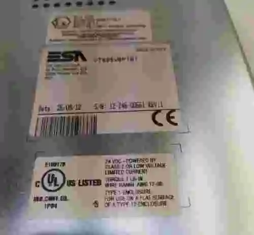 5. ESA VT585 WBPTET VT585W CON PANEL DEL OPERADOR HMI ETHERNET