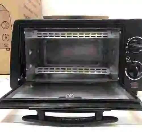 4. LOTE 8 HORNOS COMELEC HO-9000N Negro , Capacidad 9/Litros