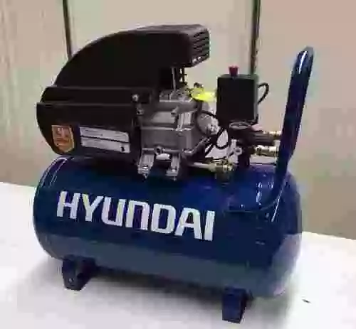 2. Lote 2 compresores de aire 50L Hyundai HYAC50-2