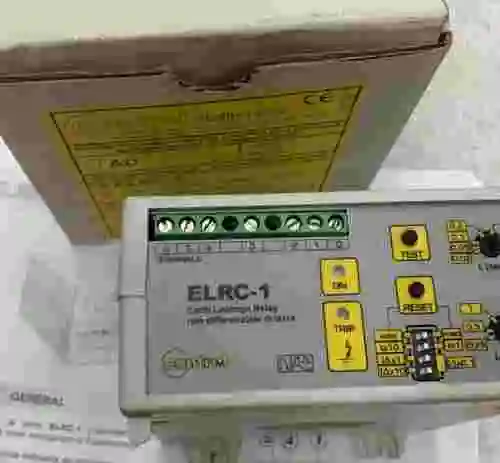 3. ELRC-1 RELÉ DIFERENCIAL COMPACT CON TRANSFORMADOR TOROIDAL INCORPORADO