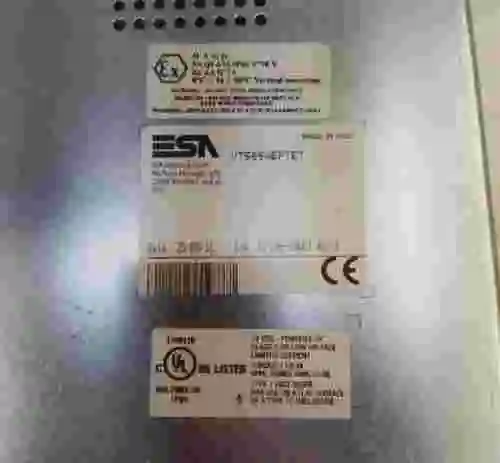 3. ESA VT585 WBPTET VT585W CON PANEL DEL OPERADOR HMI ETHERNET