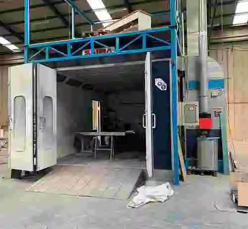 9. Cabina de pinturas Saima Beta