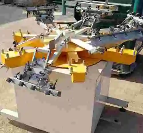 4. Maquina para serigrafia S.P.E TM6-6E