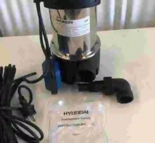 BOMBA SUMERGIBLE HYUNDAI INOX AGUAS SUCIAS EPIT550