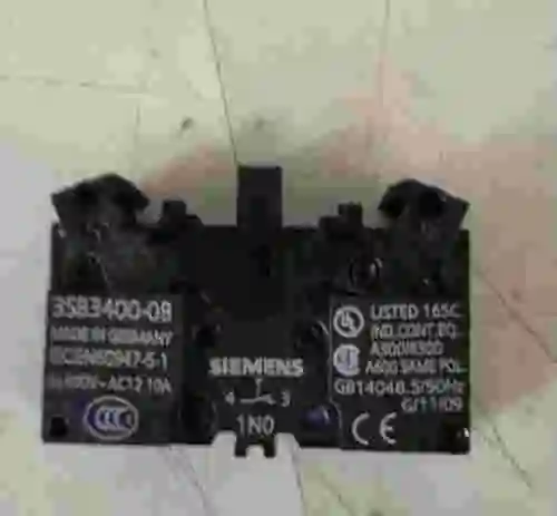 1. LOTE DE 11 Bloques de contactos SIEMENS 3SB3400-0B