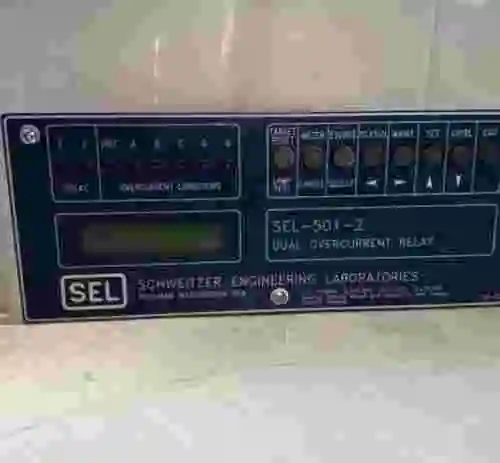 1. Relé de sobrecorriente Schweiter Ingenería SEL-501-2