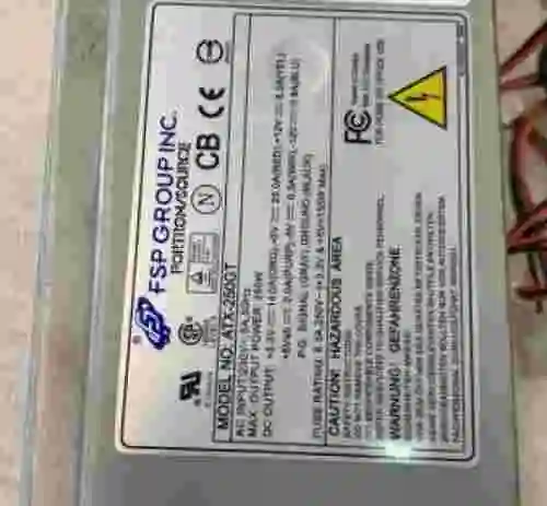 1. Genuino FSP Group ATX-250GT 250W 20-Pin Unidad de Alimentación / PSU