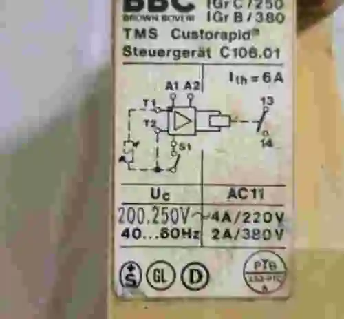 2. Unidad de control BBC TMS C106