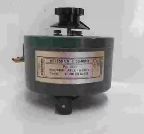 1. VARIADOR DE TENSION MONOFASICO TECNOTRAFO VEI 750 VA