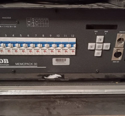 1. Bastidor de atenuación ADB MEMORACK 30