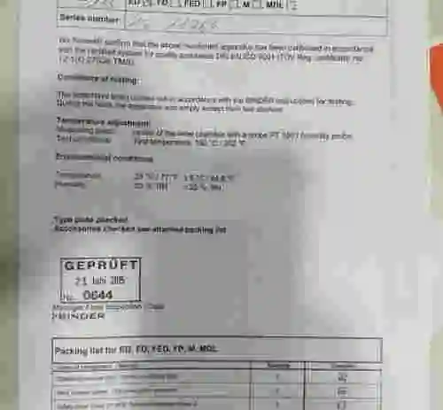 3. ESTUFA DE SECADO BINDER ED 115