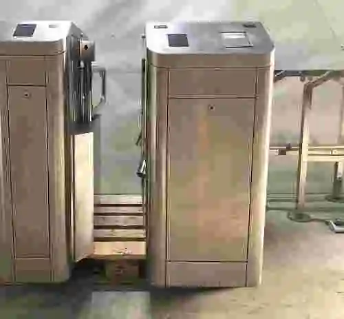 3. LOTE DE 2 PASARELAS CON BRAZOS REBATIBLES + BARANDAS DE ACERO INOX