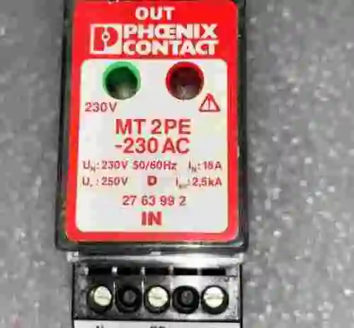 2. PHOENIX CONTACT MT 2PE-230 AC