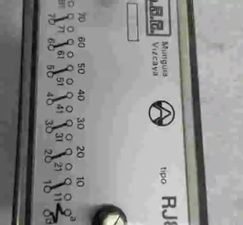 3. RELE ARTECHE RJ8