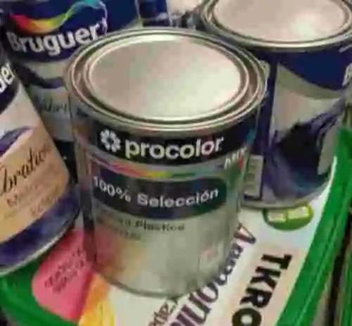 4. LOTE DE PINTURA PARA PAREDES Y TECHOS