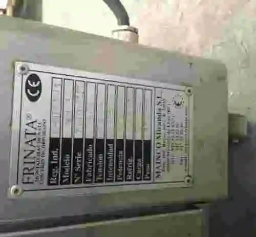 4. Maquina formadora de nat Frinata.