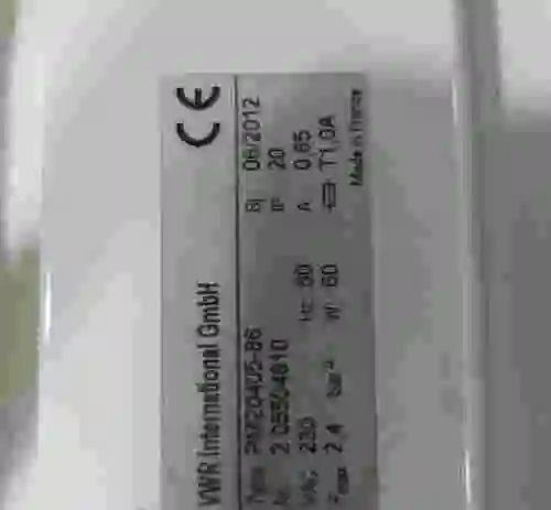3. BOMBA VACIO VWR / PM20405-86