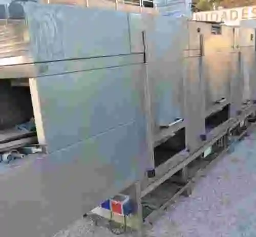 2. TREN DE LAVADO DE VAJILLA INOXIDABLE