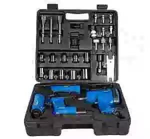 LOTE 6º HYUNDAI Compresor 100L + Kit herramientas aire 5P + Kit herramientas neumaticas